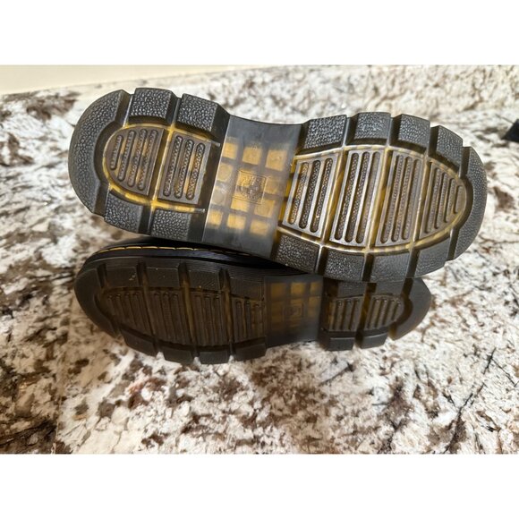 Doc Dr. Martens Embury Chelsea Women's Black Oiled Leather Ankle Boots US 6 - Picture 6 of 8